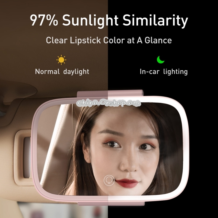Baseus Car Makeup Sun-shading Mirror Vehicle Mounted Cosmetic Mirror