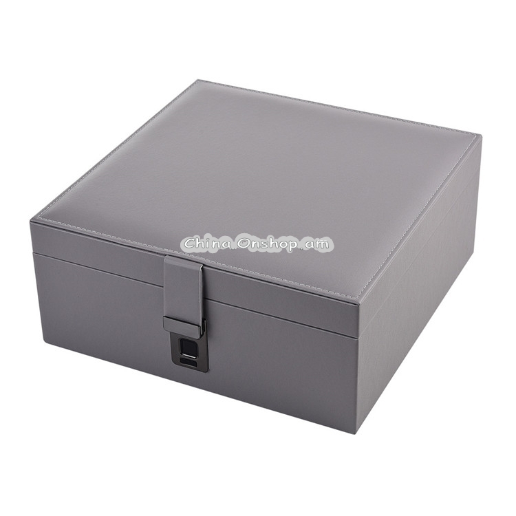 Fingerprint Lock Jewelry Box Jewelry Storage Box Jewelry Box Anti-Theft Fingerprint Jewelry Box