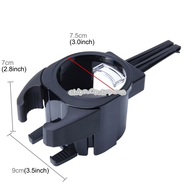 SHUNWEI SD-1027 Car Auto Multi-functional ABS Air Vent Drink Holder Bottle Cup Holder Phone Holder Mobile Mount