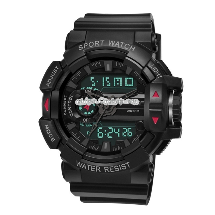 SANDA599 Watches Night Light Waterproof Multi Functional Outdoor Electronic Watches Male And Female Students