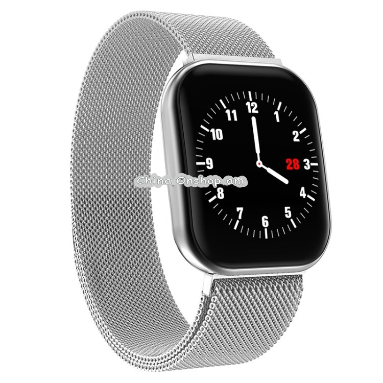 X116 1.3 inch HD Screen IP67 Waterproof Smart Bluetooth Steel Strap Bracelet, Support Call Reminder / Heart Rate Monitoring / Blood Pressure Monitoring / Sleep Monitoring