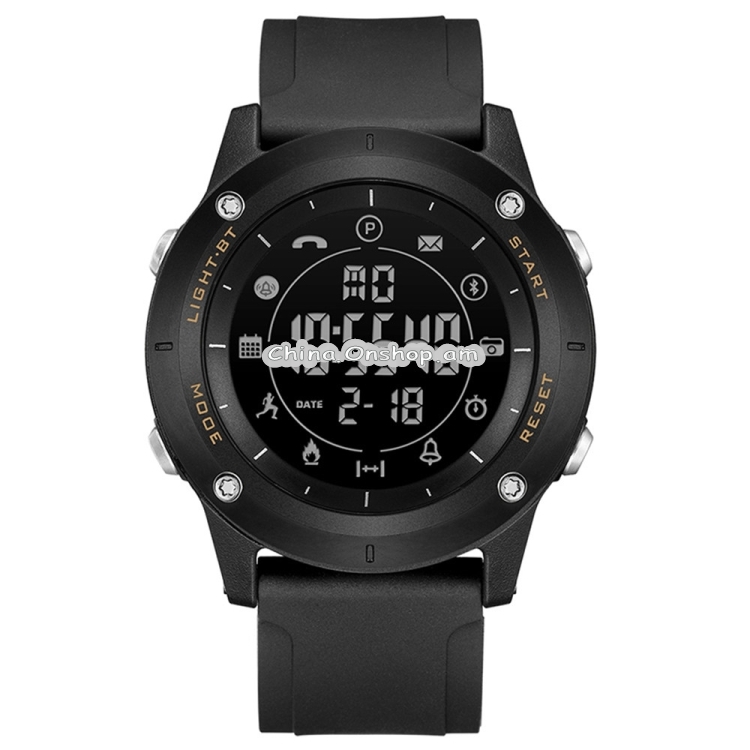 SANDA 5011 Watch Male Students Simple Alarm Clock Step Movement Bluetooth Electronic Watch Waterproof Smart Watch