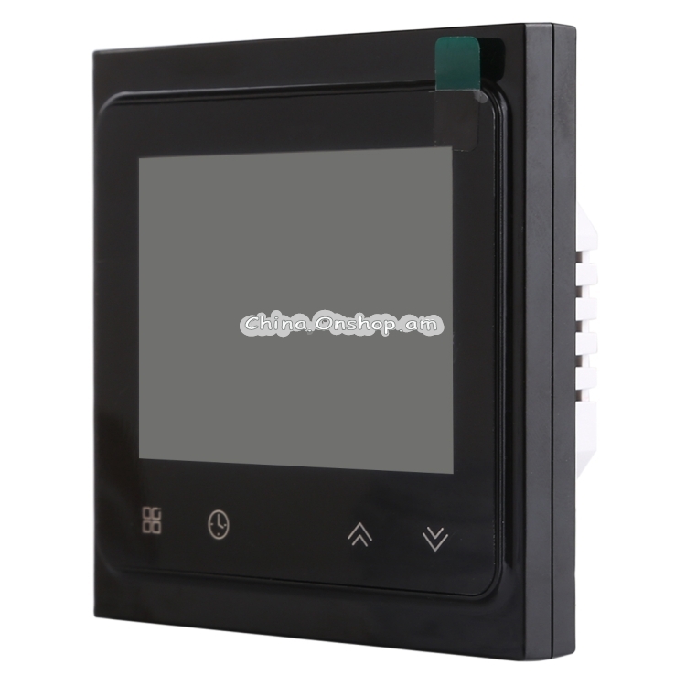 BHT-002GBLW 16A Load Electronic Heating Type LCD Digital Heating Room Thermostat with Sensor & Time Display, WiFi Control