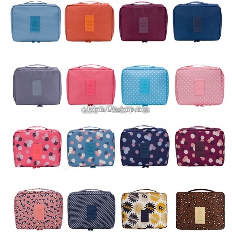 Waterproof Make Up Bag Travel Organizer for Toiletries Kit