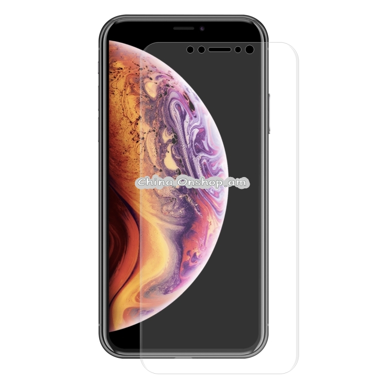 ENKAY Hat-Prince PET Full Screen 3D Curved Heat Bending HD Front + Back Screen Protector for iPhone XS Max (Transparent)