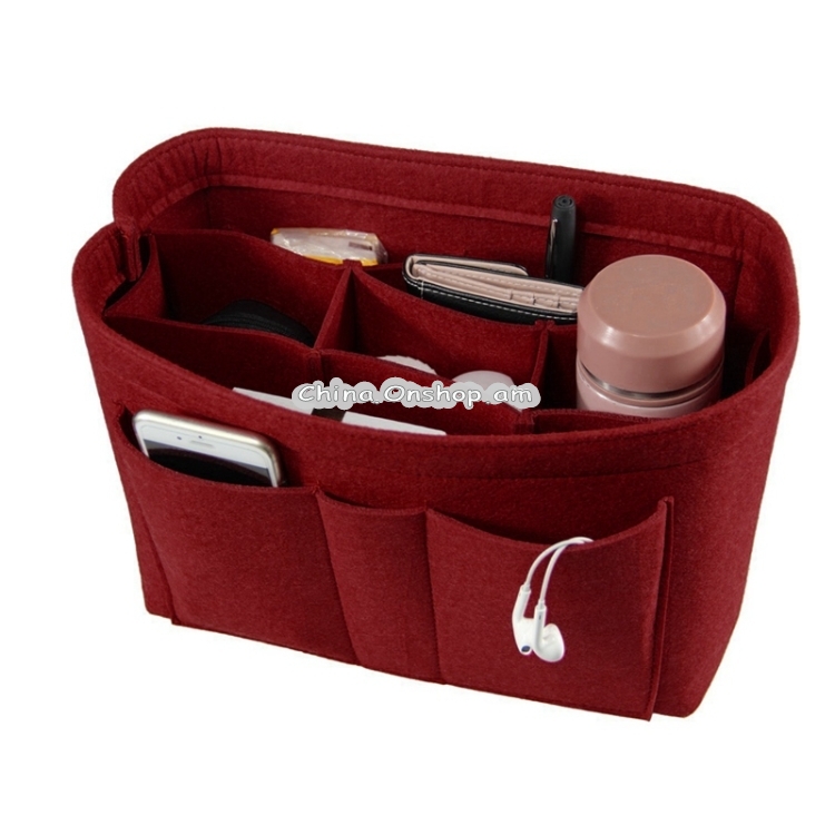 Felt Bag In The Package Creative Cosmetics Storage Bag Felt Multi-Function Debris Finishing Basket
