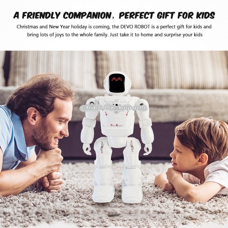 Dacing Mode RC Robot Motion Control Programmable Actions Facial Light Sounds Toys Smart Robot