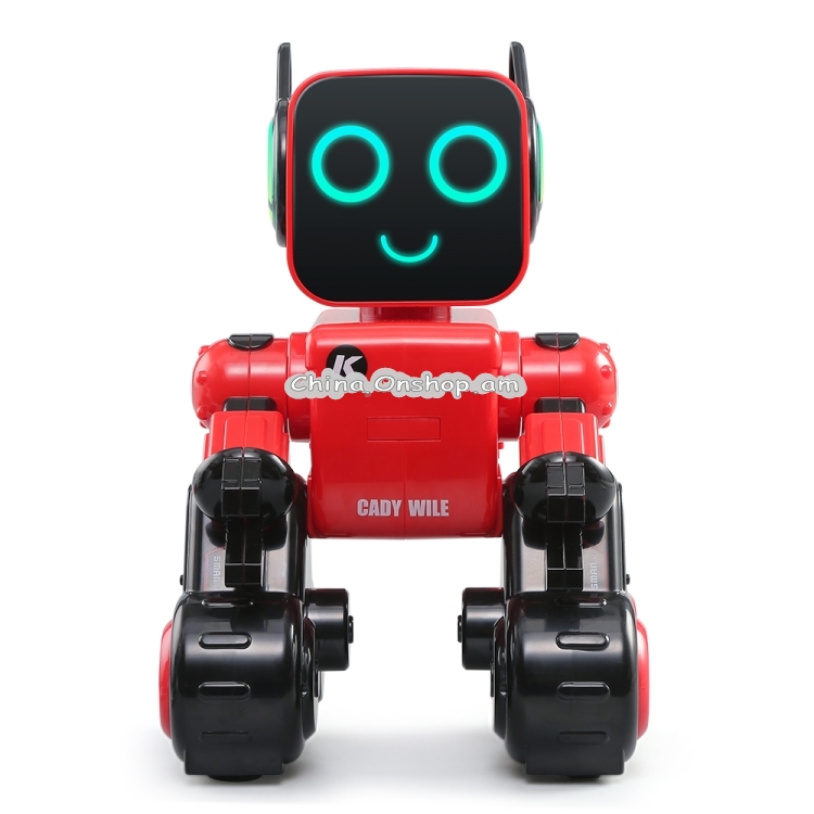 JJR/C R4 Cady Wile 2.4GHz Intelligent Remote Control Robo-advisor Money Management Robots Toy with Colorful LED Light, Remote Control Distance: 15m, Age Range: 8 Years Old Above