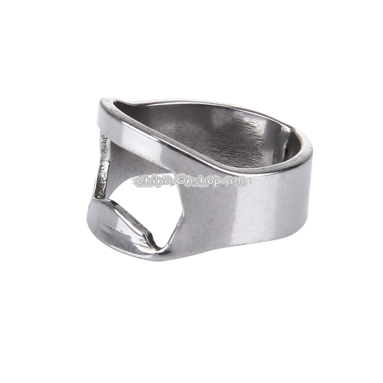 Ring Style Metal Beer Bottle & Can Opener, Inner Diameter: