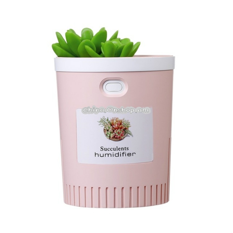 Creative Succulent USB Mini Desktop Air Purifier Aromatherapy Diffuser