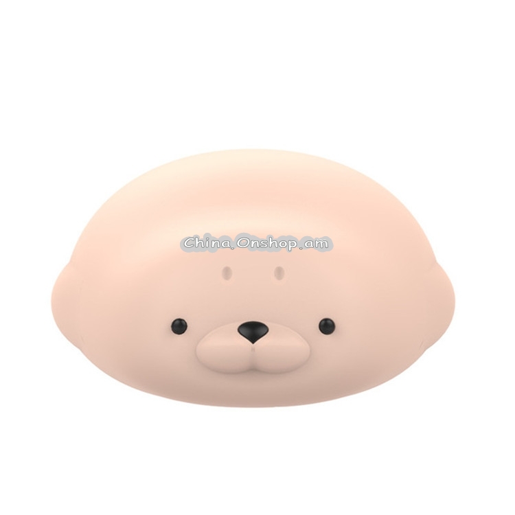 Cute Baby Seal Silicone Hot Water Bottle Injection Water Heater Bag