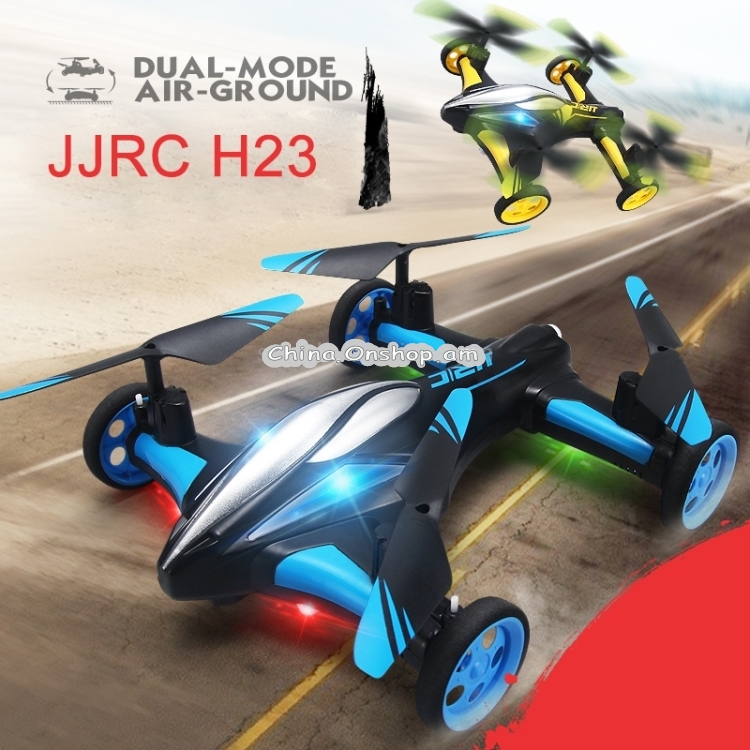 JJR/C H23 Flying & Car Headless Mode 2.4GHz 6 Axis Drone RC Quadcopter with Remote Control