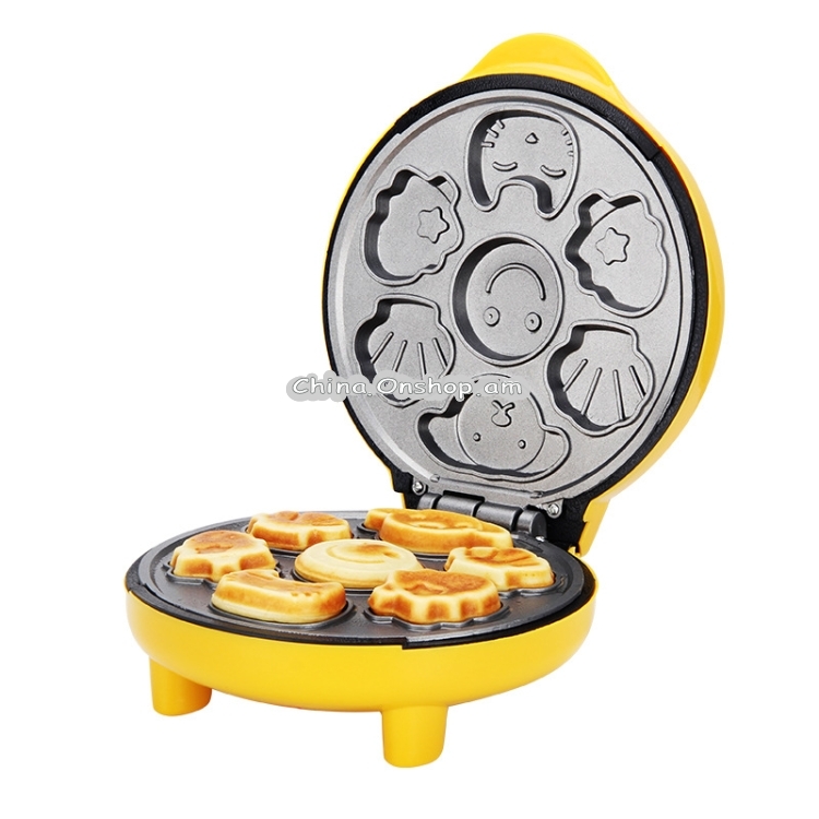 Household Cake Machine Mini Children Bread Machine Double-sided Heating Baking Machine