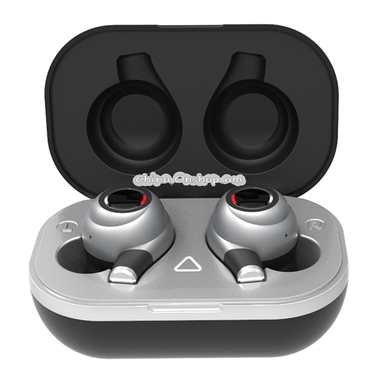 S6 Stereo IPX7 Hall Switch Binaural Bluetooth 5.0 Earphone with Charging Box