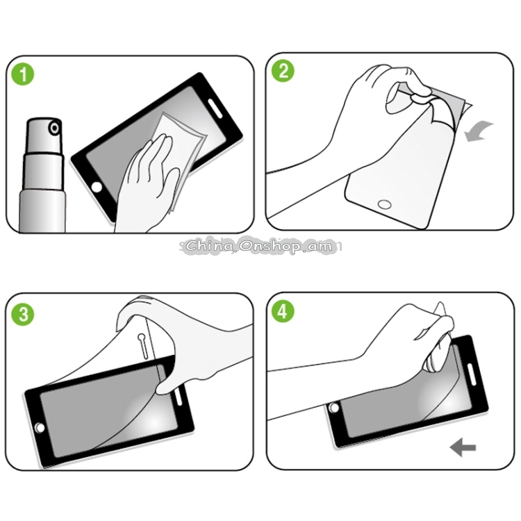 ENKAY High Quality 2 in 1 (Front Screen + Back Cover) PET Screen Protector Protective Film Guard for iPhone 5S, Clear