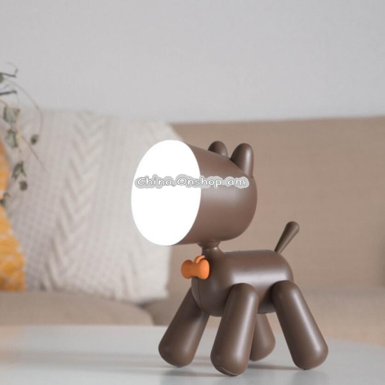 Creative Variety Puppy Desk Lamp Student Bedroom Reading LED Light USB Bedside Night Light