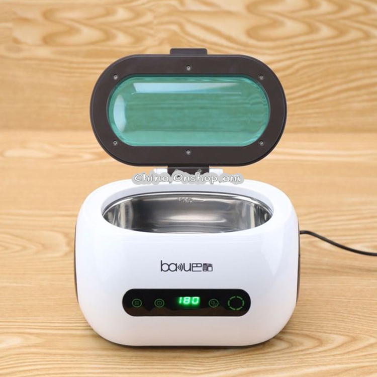 baku BA-3060 220V Household Glasses Jewelry Cleaning Tools Ultrasonic Cleaning Machine