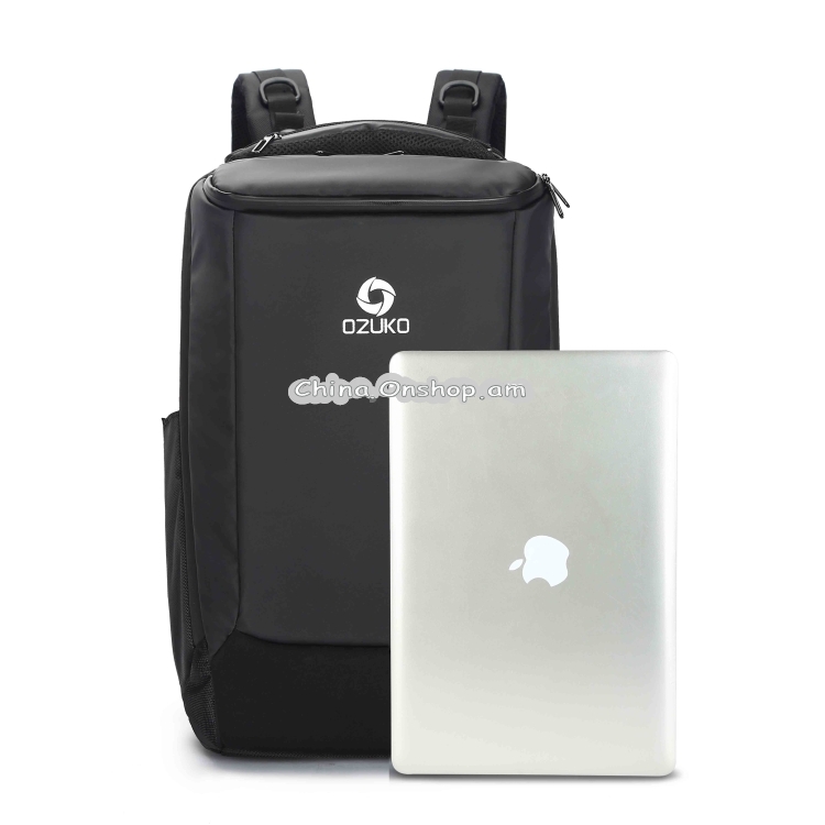 Ozuko 9060 Large Capacity Waterproof USB Outdoor Shoulder Backpack