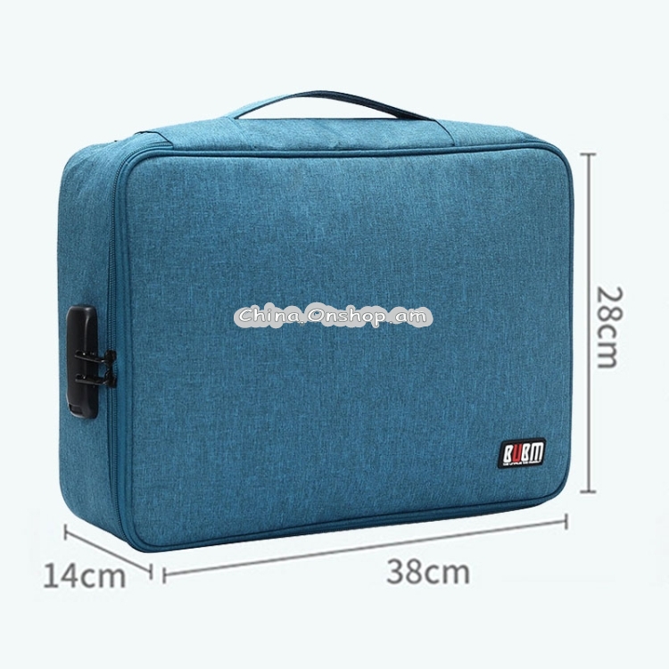 BUBM JTB-M Multi-function Large Capacity Passport Storage Bag Household Liner File Sorting Bag