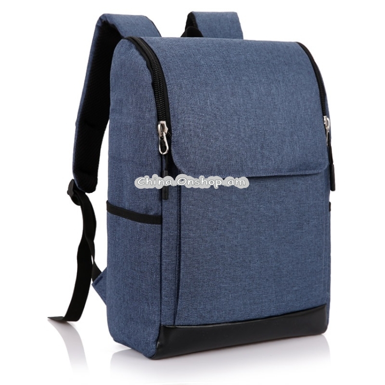 Fashion Business Nylon Cloth Double Shoulder Bag Men Handbag Backpack Bag