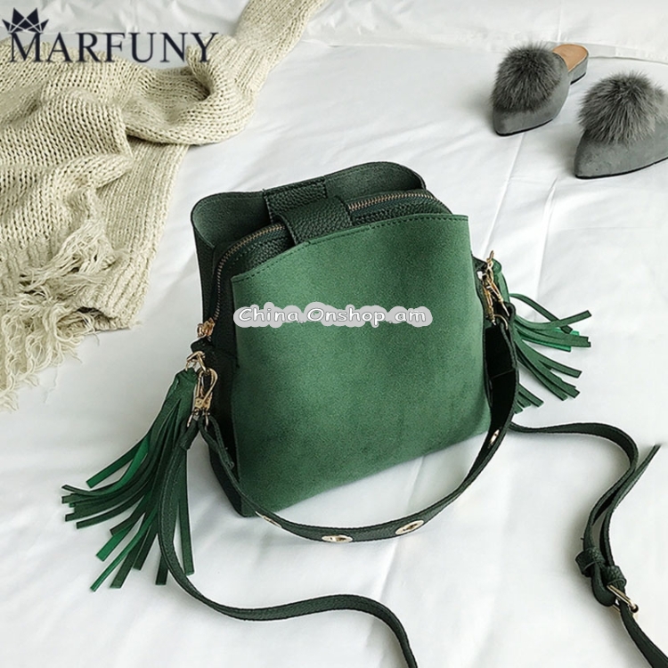 Tassel Shoulder Bag Female Vintage Crossbody Bags