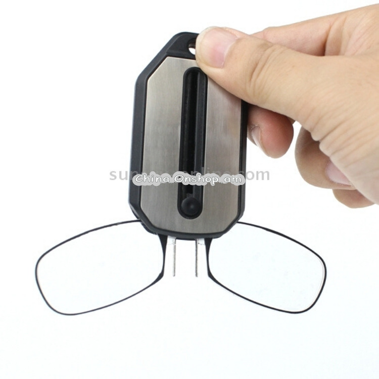 Ultra Thin High-definition Nose Resting Pocket Presbyopic Hypermetropic Reading Glasses