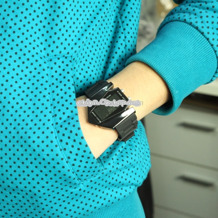 Fashion LED Digital Watch with Special Design Case