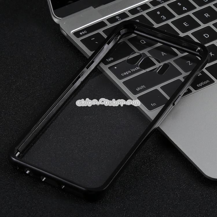 Magnetic Metal Frame Tempered Glass Case for Galaxy S8+ / G9550