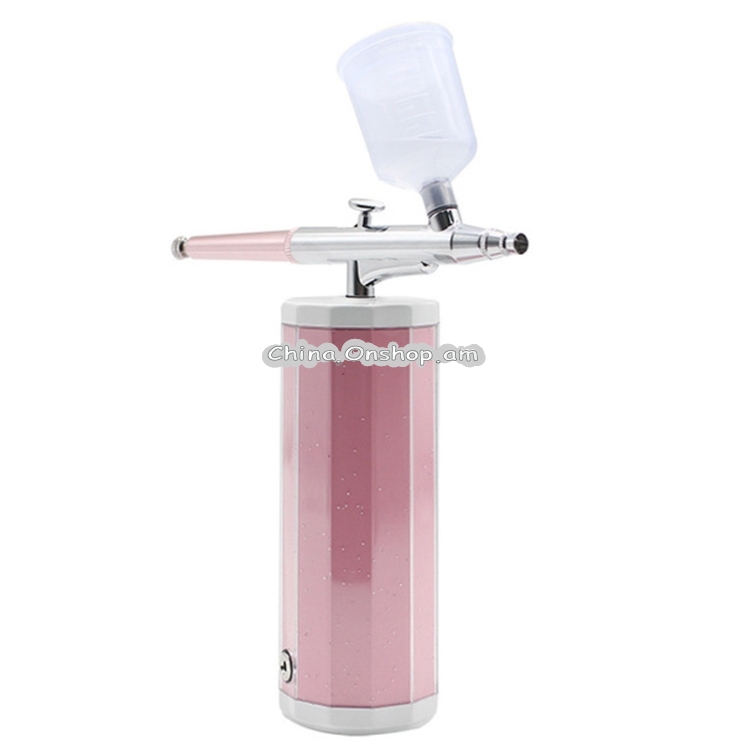 BS-1177 Needleless Water-light Guide High Pressure Oxygen Injection Apparatus Portable Hand-held Skin Care Water Atomizer Nano Sprayer Water Supplementary Instrument, Water Tank Capacity: 40ml