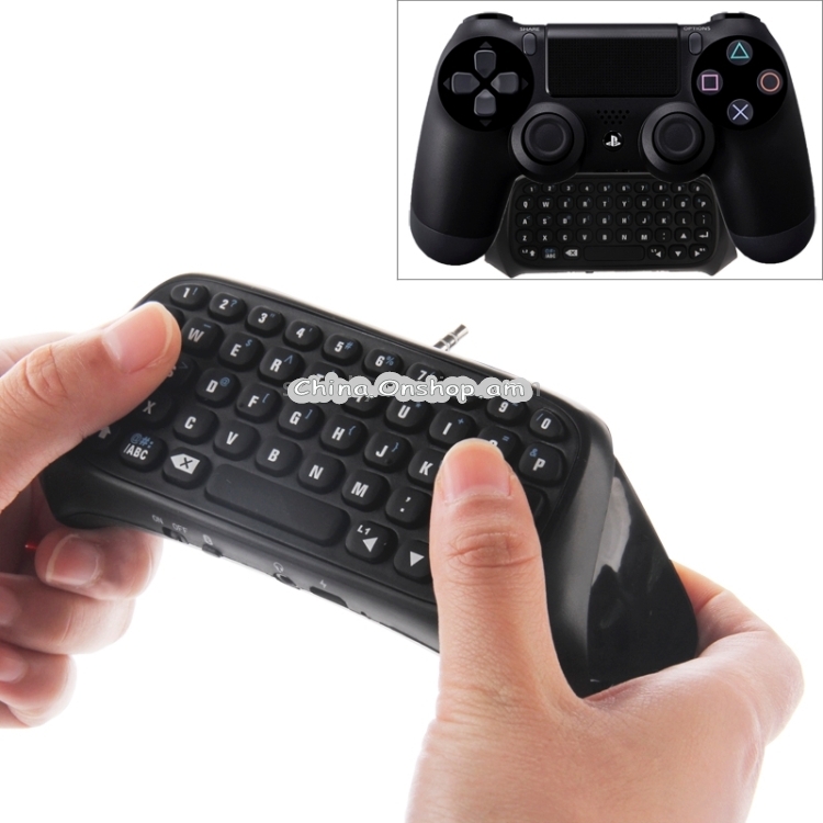 Dobe TP4-008 Bluetooth 3.0 Keyboard for PlayStation 4 PS4 Controller