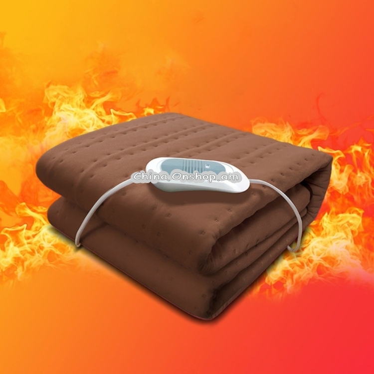 Safe Electric Heated Blanket Electric Mattress Velvet Thermostat Electric Mat Pad