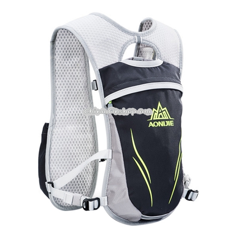 AONIJIE Cross-country Outdoor Riding Unisex Backpacks Lightweight Marathon Water Bottle Breathable Vest