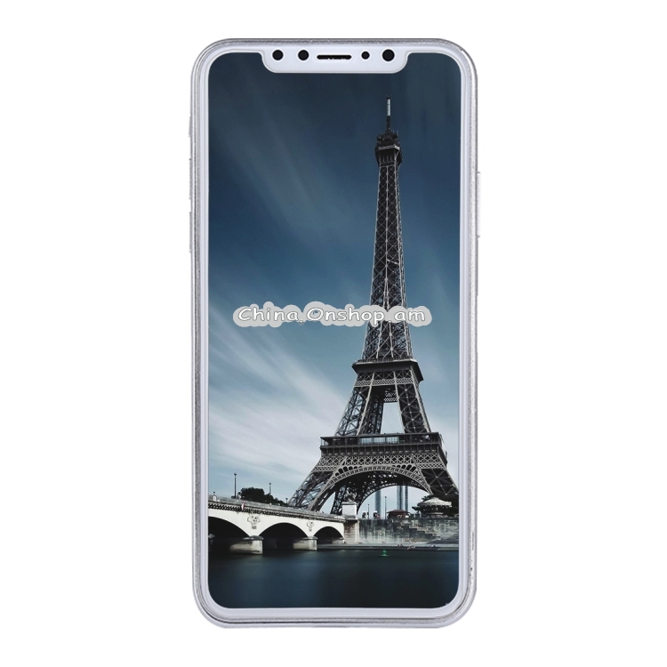 For iPhone X 0.26mm 9H Surface Hardness Explosion-proof Non-full Screen Tempered Glass Screen Film