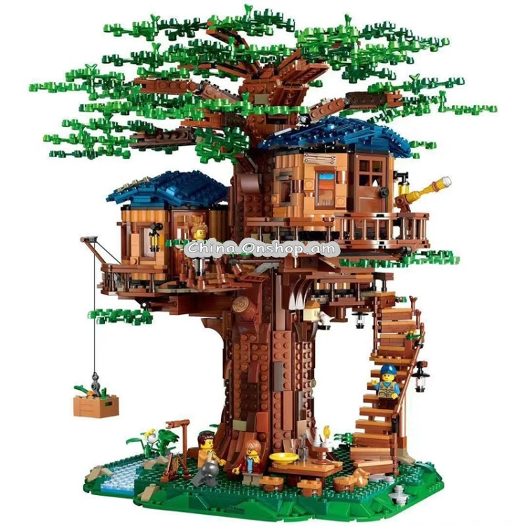 Tree House Educational Toy Assembling Building Blocks 3117 PCS
