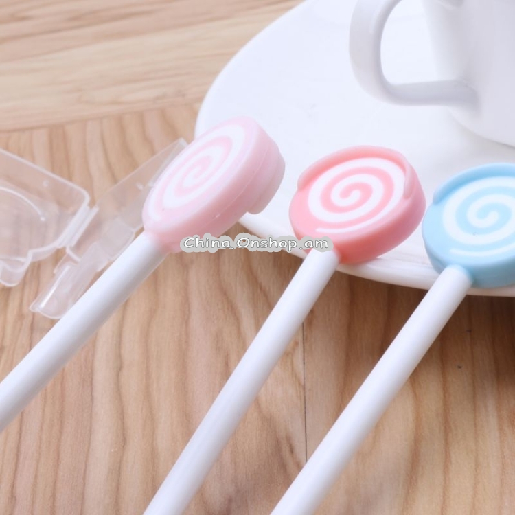 Lollipop Child Tongue Cleaner Shaving Baby Oral Safety Care Device