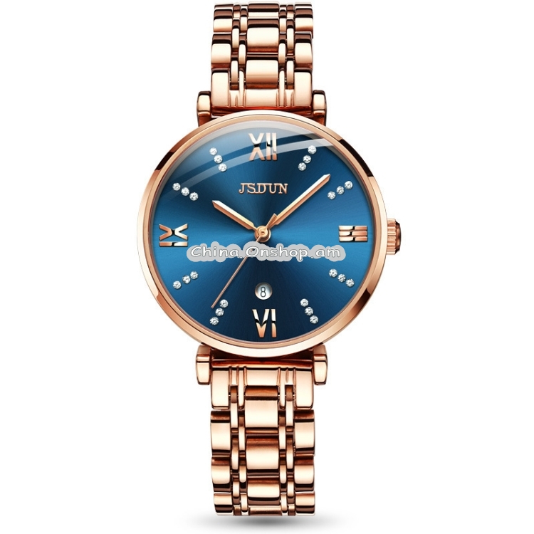 JIN SHI DUN 6533 Women Fashion Waterproof Ultra-thin Quartz Watch