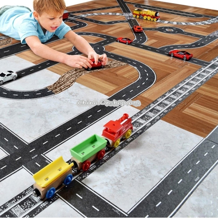 Mideer Children Traffic Tape Puzzle DIY Toys