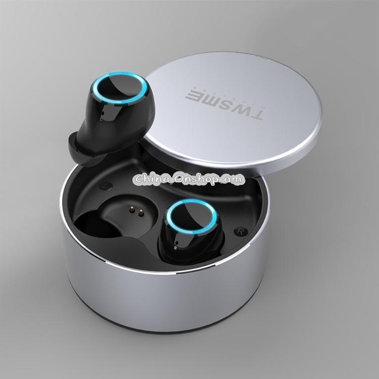V6 Bluetooth Earphone TWS Wireless Headset Bluetooth 5.0 Handsfree Sport Earphones with Charging Box