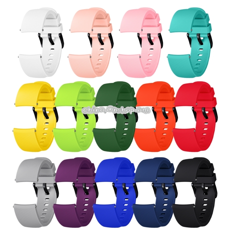 Crazy Horse Texture Silicone Wrist Strap for Huami Amazfit Bip Lite Version 20mm