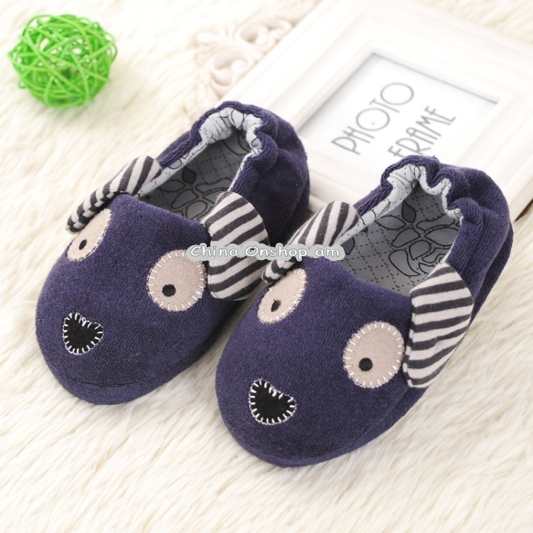 Winter Kids Slippers Household Cotton Shoes Cartoon Children Shoes