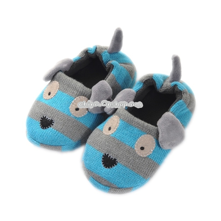 Winter Kids Slippers Household Cotton Shoes Cartoon Children Shoes