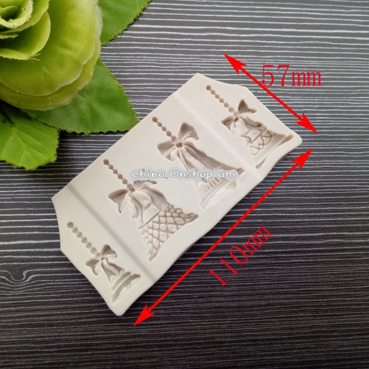Christmas Bells Chocolate Candy Cookie Cake Decorating Tools DIY Baking Fondant Food Grade Silicone Mold