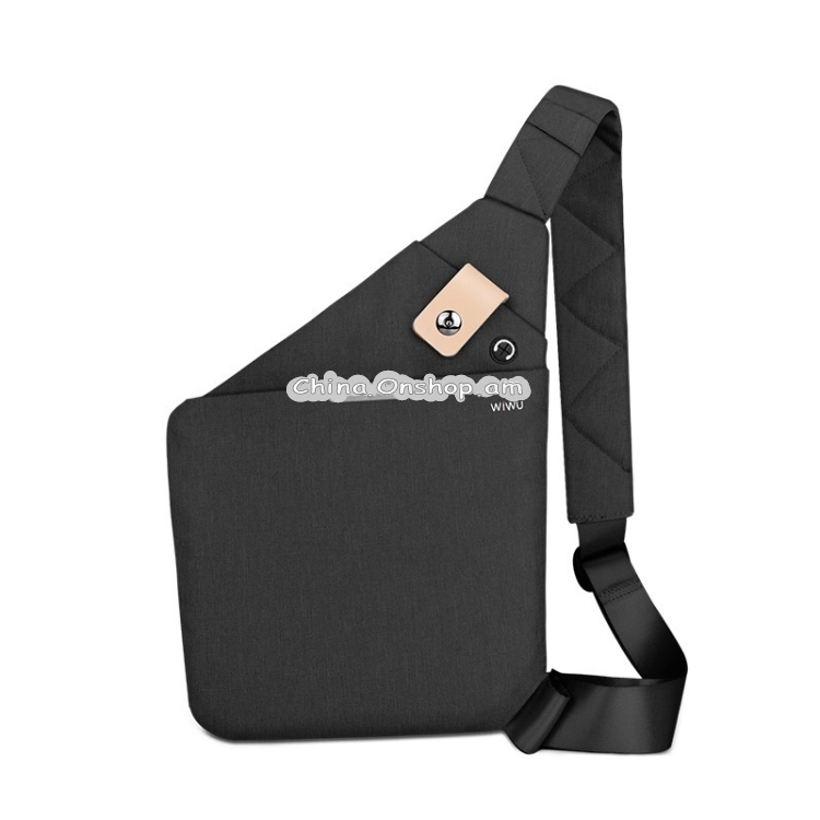 WIWU Portable Waterproof Multi-functional Digital Accessories Cross Body Bag Storage Bag