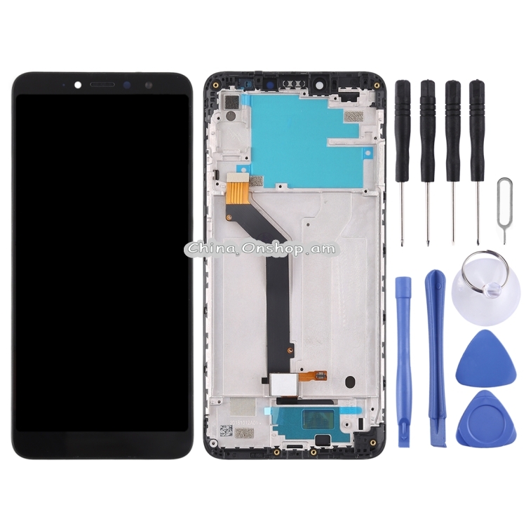 LCD Screen and Digitizer Full Assembly with Frame for Xiaomi Redmi S2 / Y2