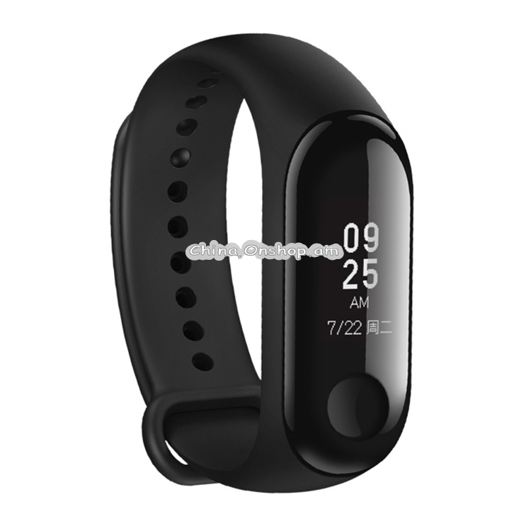Original Xiaomi Mi Band 3 Fitness Tracker Smart Bracelet, 50m Swim Waterproof, Support Heart Rate Monitor / Weather Forecast / Sports Mode / Information Reminder