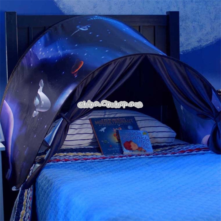Folding Childrens Tent Dream Starry Tent Indoor Bed With Mosquito Net