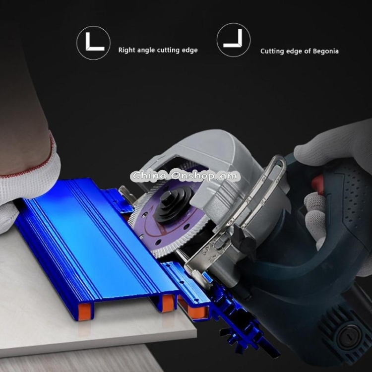 45 Degree Stone Cutting Marble Tile Ceramic Bevel Cutter Chamfering Device