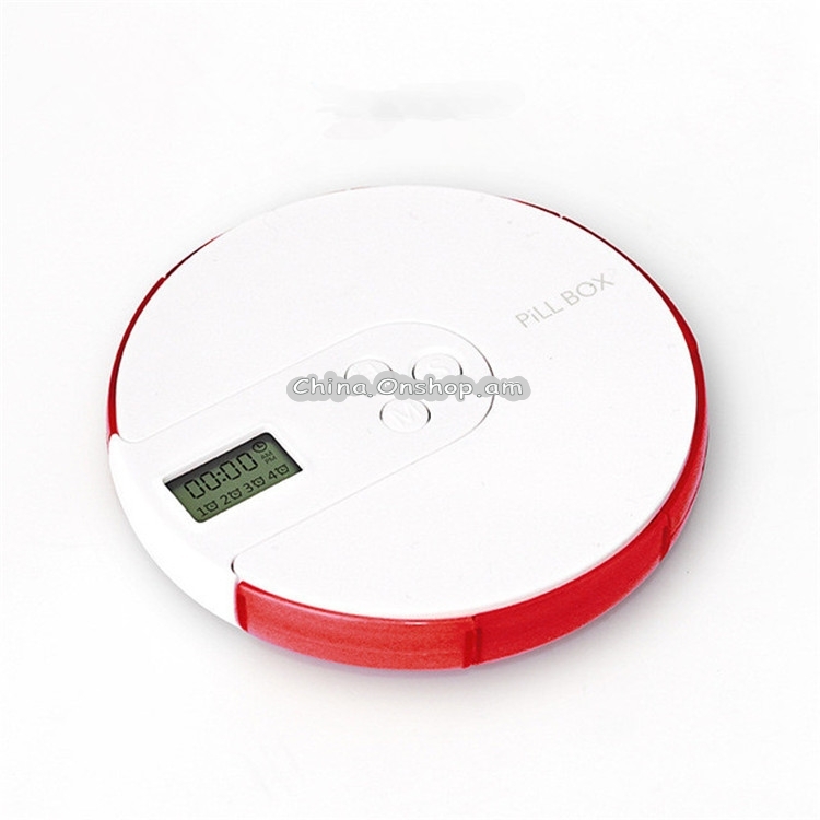 One Week Portable Timing Smart Pill Boxes Elder Reminding Electronic Medicine Box