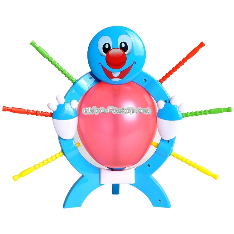 Booming Balloon Game Poke the Balloon Desk Interactive Toys for Children Kids Adults