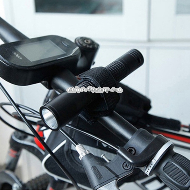 Outdoor Riding Flashlight Cover Fixed Strap
